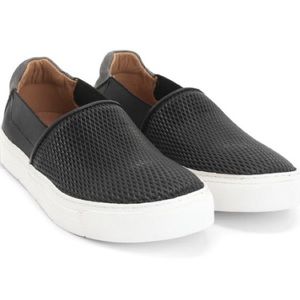 John Fluevog Embossed Leather Slip-On Sneaker 7
